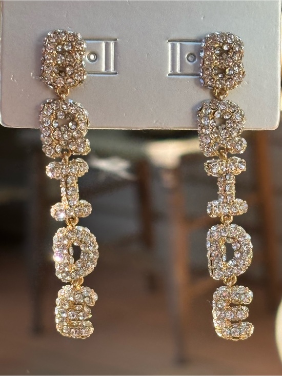 Jewelry - Sparkly earrings.